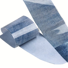 Load image into Gallery viewer, 10 Style Denim Blue Nail Transfer Foil
