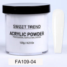 Load image into Gallery viewer, SWEET TREND-120g Professional Acrylic Powder Extension Nail Glitter Powder Material for 3D Carved Nail Art Suitable Beginner
