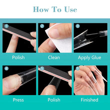 Load image into Gallery viewer, 420pcs Extra Long Stiletto Nail Tips
