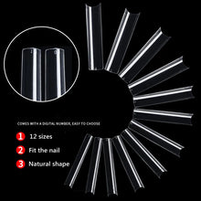 Load image into Gallery viewer, 504pcs XXL Straight Square Nail Tips
