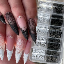 Load image into Gallery viewer, 10  Lace Nail Foils
