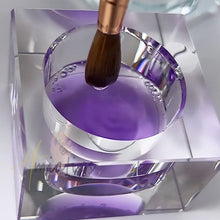 Load image into Gallery viewer, Glass Acrylic Powder Monomer Liquid Nail Cup Crystal Dappen Dish with Cap for Powder Cup Bowl Holder Container Manicure Tool
