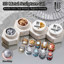 Load image into Gallery viewer, 3D Metal Sculpture Nail Gel
