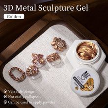 Load image into Gallery viewer, 3D Metal Sculpture Nail Gel
