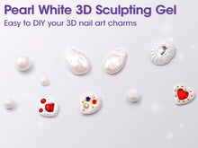 Load image into Gallery viewer, 3D Sculpting Gel Nail Kit 30g Pearl White

