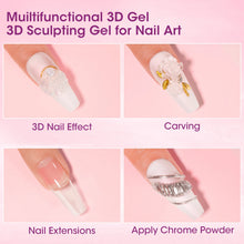 Load image into Gallery viewer, 3D Sculpting Gel Nail Kit 30g Pearl White
