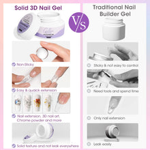 Load image into Gallery viewer, 3D Sculpting Gel Nail Kit 30g Pearl White
