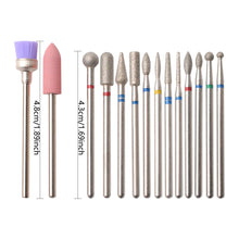 Load image into Gallery viewer, 14pcs/set Nail Drill Machine Bit
