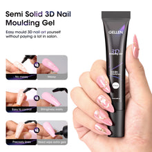 Load image into Gallery viewer, 3D Sculpting Gel Nail Kit 30g Pearl White
