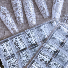 Load image into Gallery viewer, 10  Lace Nail Foils
