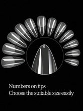 Load image into Gallery viewer, 600 pieces of almond-shaped nail tips
