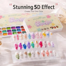 Load image into Gallery viewer, 24 Neon Gel Nail Art Patting Gel

