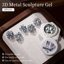 Load image into Gallery viewer, 3D Metal Sculpture Nail Gel
