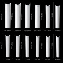 Load image into Gallery viewer, 504pcs XXL Straight Square Nail Tips

